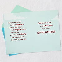 Love How You Live Your Adventure 90th Birthday Card for only USD 5.59 | Hallmark