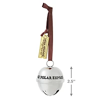 The Polar Express™ Santa's Sleigh Bell 2025 Metal Ornament for only USD 23.99 | Hallmark
