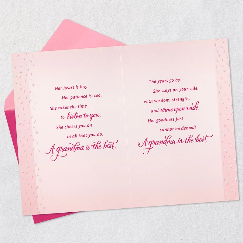 The Best in a Million Ways Birthday Card for Grandma for only USD 6.59 | Hallmark