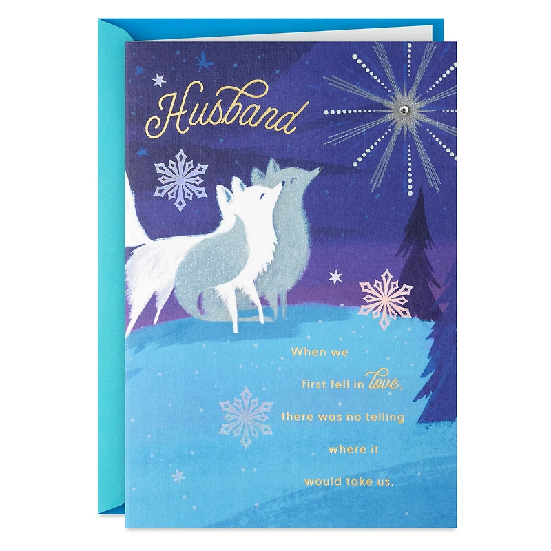 Side by Side, Heart to Heart Christmas Card for Husband for only USD 5.59 | Hallmark