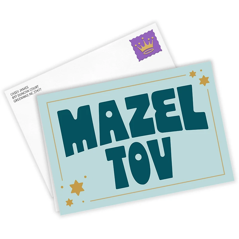 Mazel Tov Custom Congratulations Card for only USD 4.99 | Hallmark