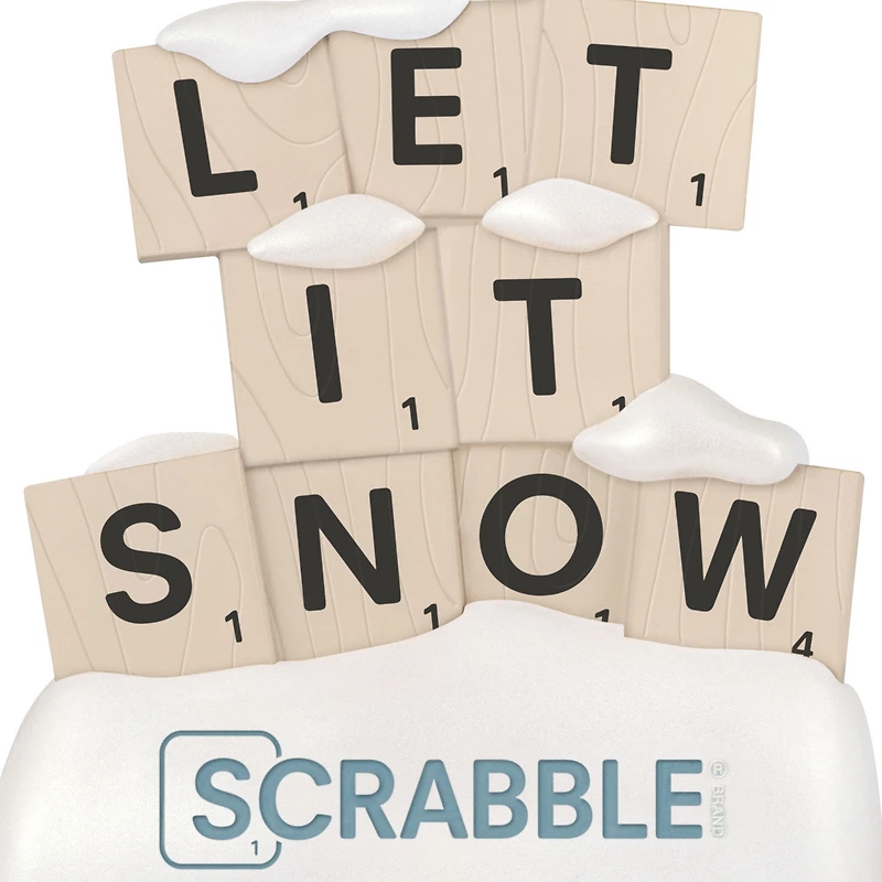 Hasbro® Scrabble® Let It Snow Ornament for only USD 19.99 | Hallmark