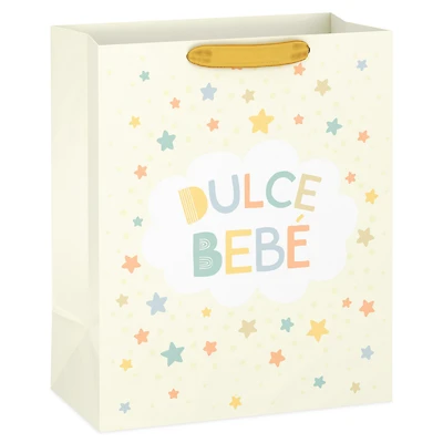13" Dulce Bebé Stars on Yellow Large Gift Bag for only USD 4.99 | Hallmark