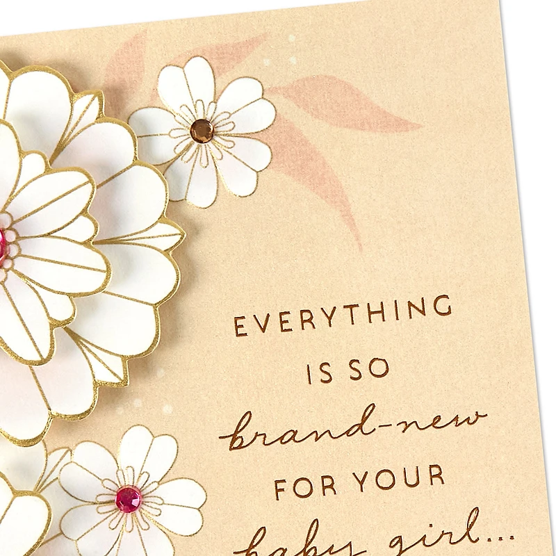 A Brand-New Love New Baby Girl Card for only USD 7.59 | Hallmark