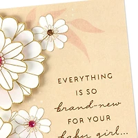 A Brand-New Love New Baby Girl Card for only USD 7.59 | Hallmark