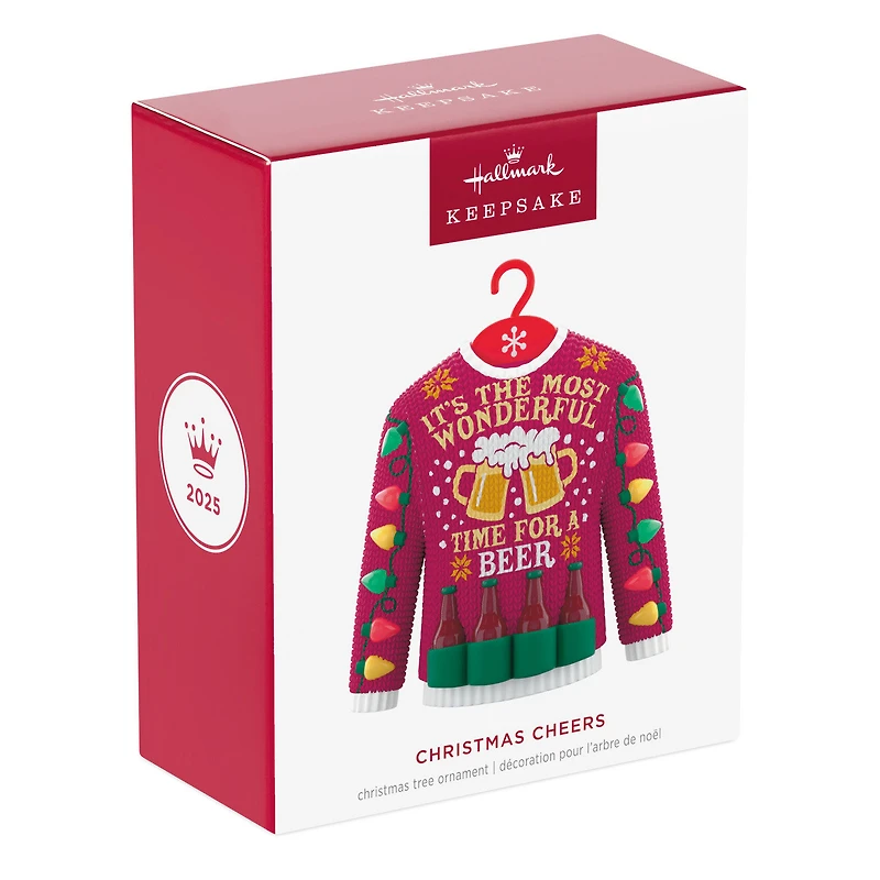 Christmas Cheers Ornament for only USD 25.99 | Hallmark