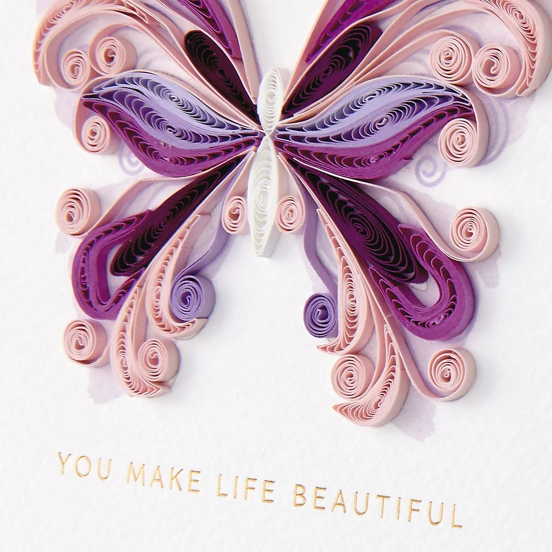 You Make Life Beautiful Quilled Paper Handmade Mother's Day Card for only USD 13.59 | Hallmark