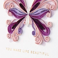 You Make Life Beautiful Quilled Paper Handmade Mother's Day Card for only USD 13.59 | Hallmark
