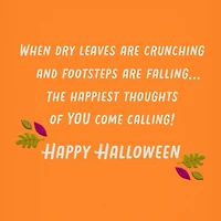 Happy Thoughts of You Halloween Card for only USD 2.99 | Hallmark