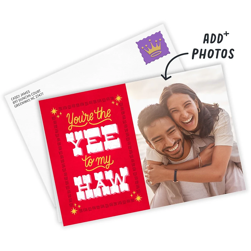 You're the Yee to my Haw Custom Love Card for only USD 4.99 | Hallmark