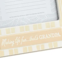 Grandpa Makes Life Fun Picture Frame, 4x6 for only USD 26.99 | Hallmark