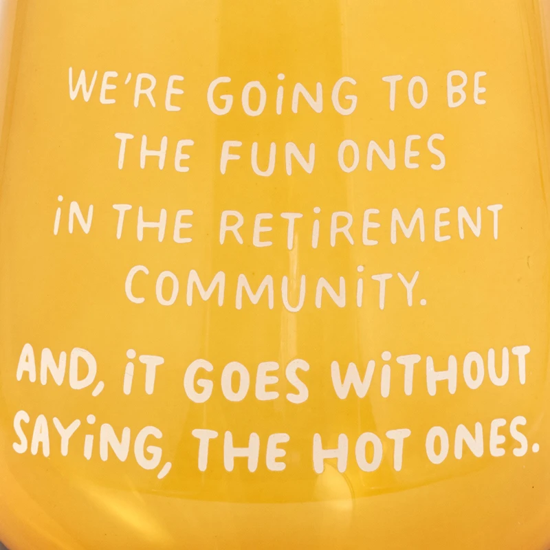 The Hot Ones Funny Stemless Wine Glass, 15.5 oz. for only USD 16.99 | Hallmark