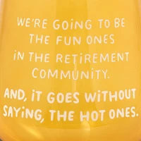The Hot Ones Funny Stemless Wine Glass, 15.5 oz. for only USD 16.99 | Hallmark