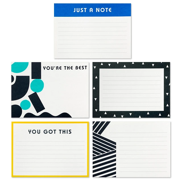 Simple Graphics Flat Note Cards Assortment, Pack of 20 for only USD 9.99 | Hallmark