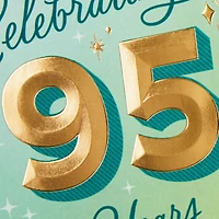 Smiles and Celebration 95th Birthday Card for only USD 2.99 | Hallmark