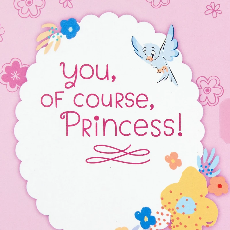 Disney Cinderella Musical First Birthday Card for Girls With Light for only USD 8.99 | Hallmark