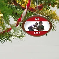 NFL Kansas City Chiefs Football Personalized Ornament