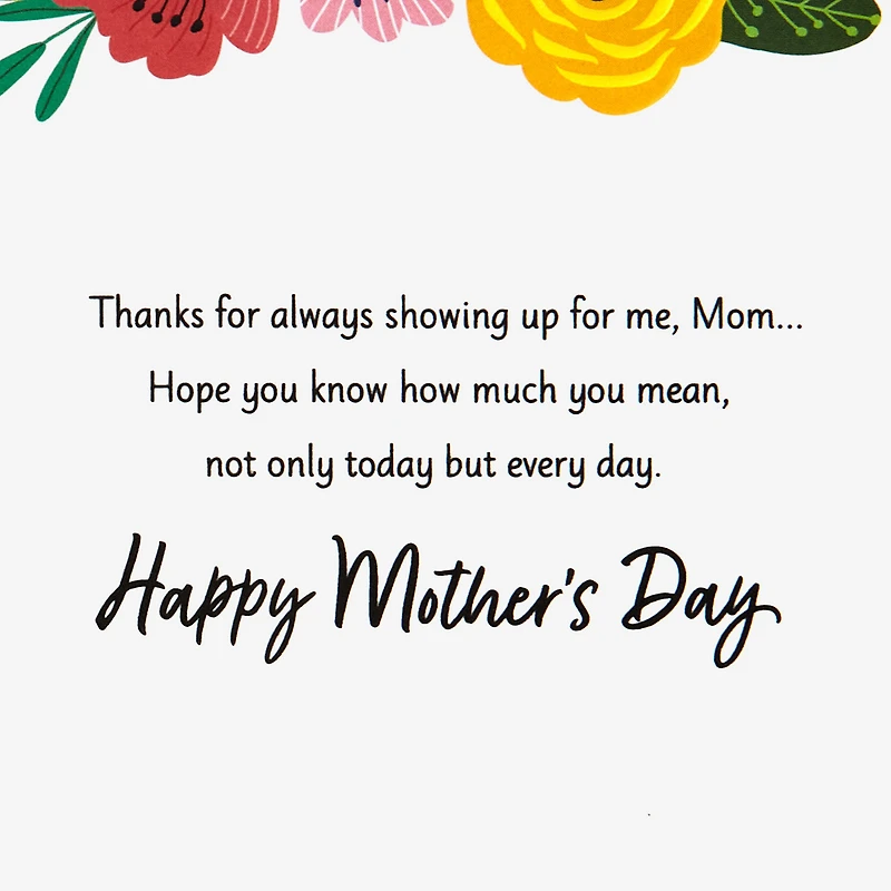 You're Always There for Me Mother's Day Card for Mom for only USD 6.99 | Hallmark