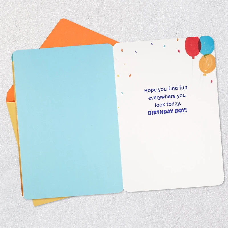 Dog With Balloons 3rd Birthday Card for Boys for only USD 5.59 | Hallmark