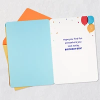Dog With Balloons 3rd Birthday Card for Boys for only USD 5.59 | Hallmark