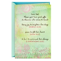Prayers for Joy, Peace and Love Religious Thinking of You Card for Her for only USD 3.59 | Hallmark