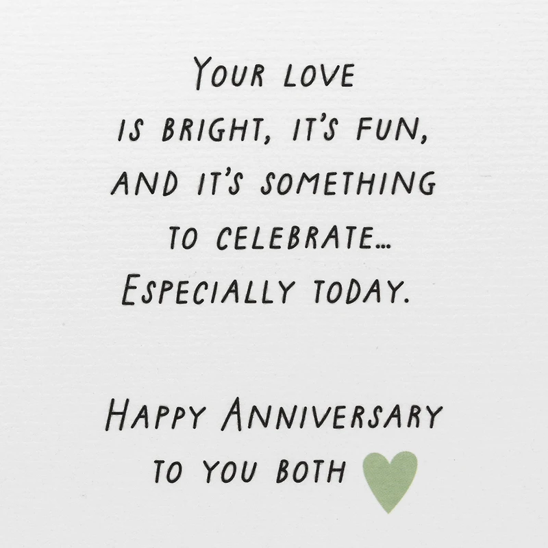 Your Love Shines Anniversary Card for only USD 4.99 | Hallmark