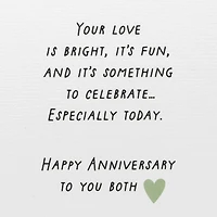 Your Love Shines Anniversary Card for only USD 4.99 | Hallmark