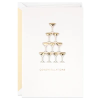 Cheers to a Lifetime of Happiness Wedding Card for only USD 8.59 | Hallmark
