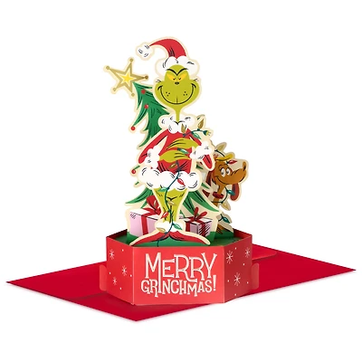 Dr. Seuss's How the Grinch Stole Christmas!™ Merry Grinchmas 3D Pop-Up Christmas Card for only USD 8.99 | Hallmark