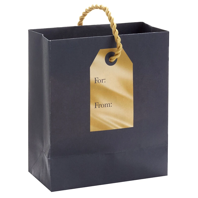 4.6" Elegant Gold Snowflake Holiday Gift Card Holder Mini Bag for only USD 3.49 | Hallmark