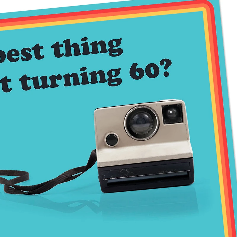 Retro Camera Funny 60th Birthday Card for only USD 4.49 | Hallmark