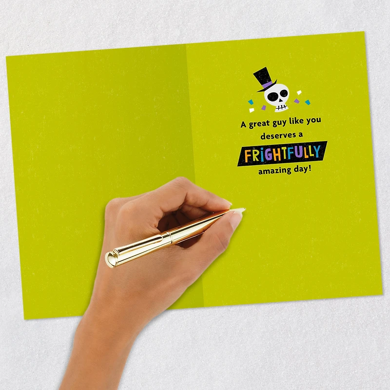 You Deserve a Frightfully Amazing Day Halloween Card for Grandson for only USD 2.00 | Hallmark