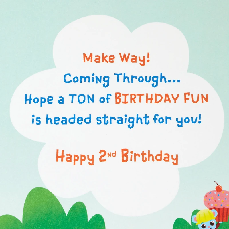 Tons of Birthday Fun 2nd Birthday Card With Sticker for only USD 4.99 | Hallmark