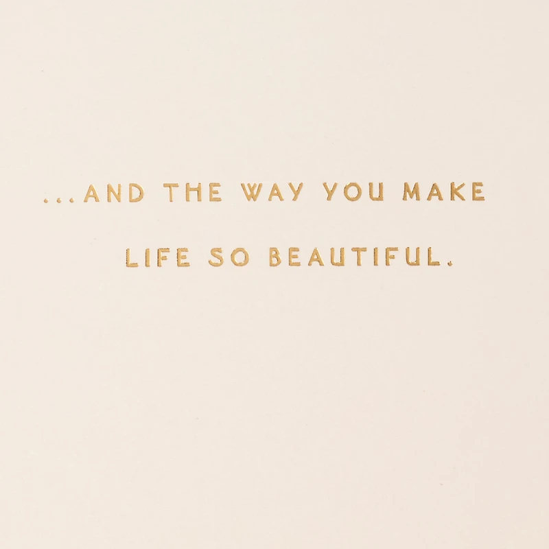 You Make Life Beautiful Love Card for only USD 10.59 | Hallmark