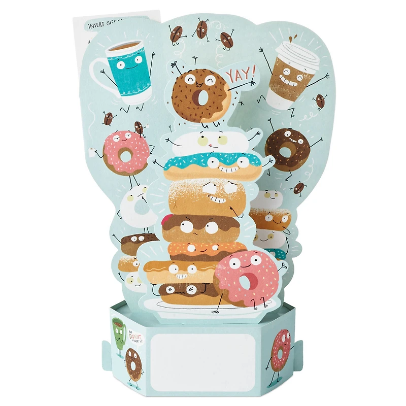 A Whole Latte Awesome Funny 3D Pop-Up Gift Card Holder for only USD 7.99 | Hallmark