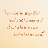 Being Real About What We Need Friendship Card for only USD 3.99 | Hallmark