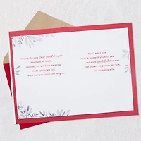 My Partner, My Love, My Incredible Wife Christmas Card for only USD 7.99 | Hallmark