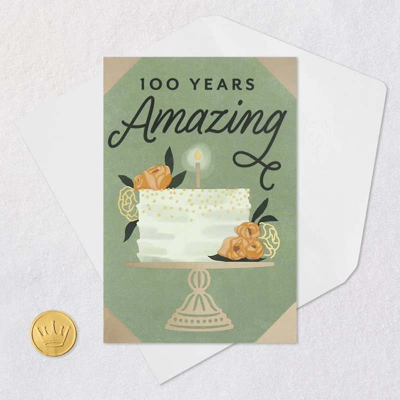 A Great Example of 100 Years Young 100th Birthday Card for only USD 4.99 | Hallmark
