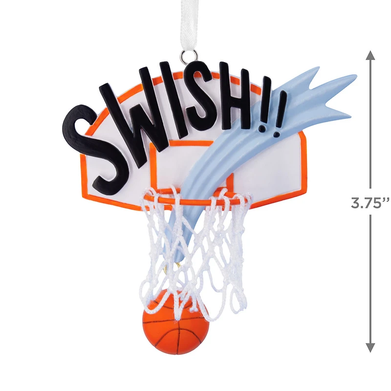 Swish Basketball Hallmark Ornament for only USD 14.99 | Hallmark