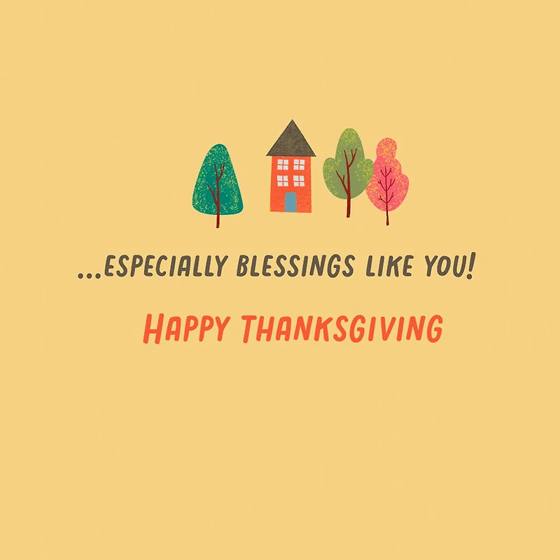 Thankful for Life's Blessings Thanksgiving Card for only USD 2.00 | Hallmark