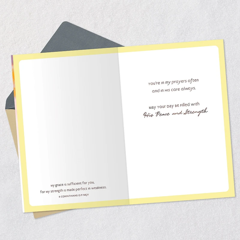 You're in My Prayers and God's Care Always Religious Encouragement Card for only USD 2.99 | Hallmark