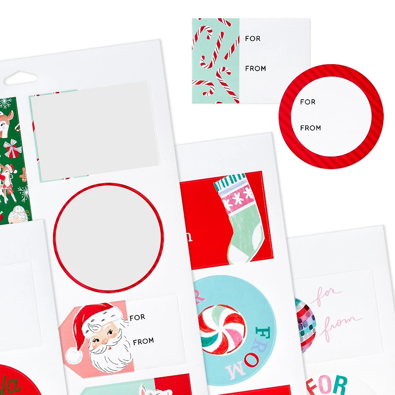 Fa La La Fun Christmas Gift Tag Stickers, Pack of 96 for only USD 5.99 | Hallmark