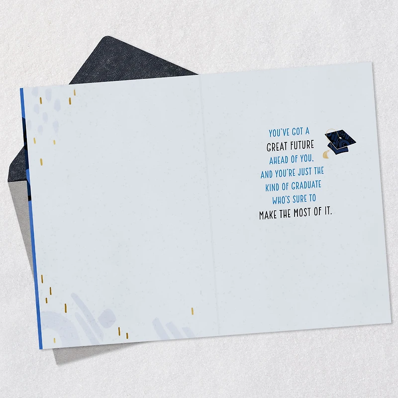 You're Sure to Make the Most of It Graduation Card for Him for only USD 3.99 | Hallmark