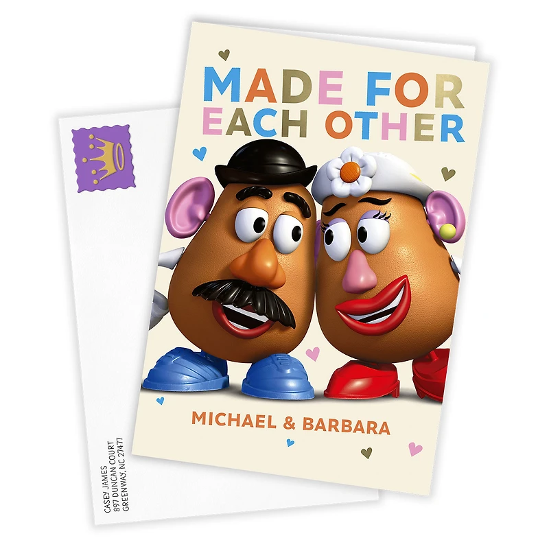Disney/Pixar Toy Story Mr. and Mrs. Potato Head Custom Love Card for only USD 4.99 | Hallmark