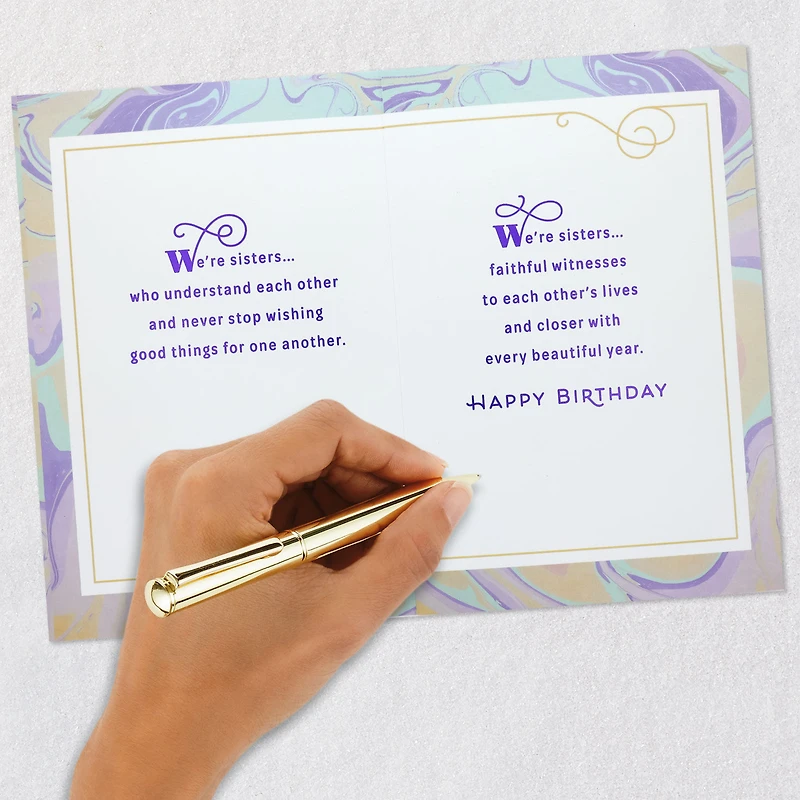 We're Closer With Every Year Birthday Card for Sister From Sister for only USD 7.59 | Hallmark