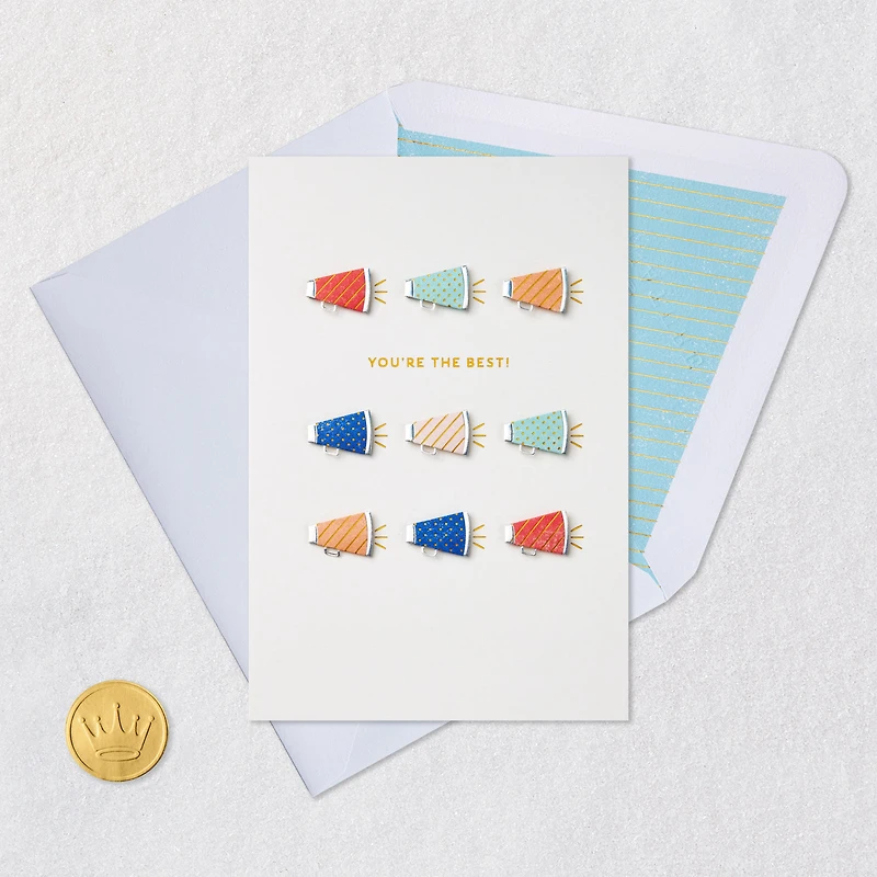 Shouting Your Praises Thank You Card for only USD 7.59 | Hallmark