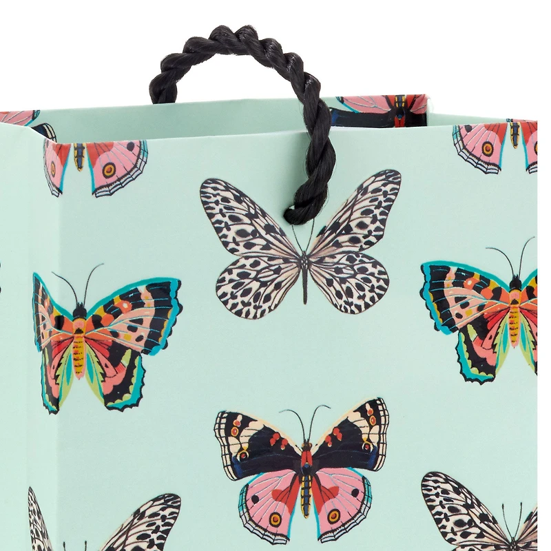 4.6" Butterflies on Mint Gift Card Holder Mini Bag for only USD 2.49 | Hallmark