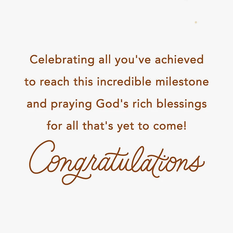 Celebrating You Religious Money Holder Graduation Card for only USD 3.99 | Hallmark