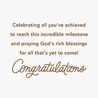 Celebrating You Religious Money Holder Graduation Card for only USD 3.99 | Hallmark