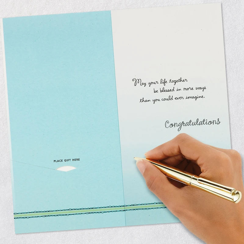 May Your Life Be Blessed Money Holder Wedding Card for only USD 4.59 | Hallmark